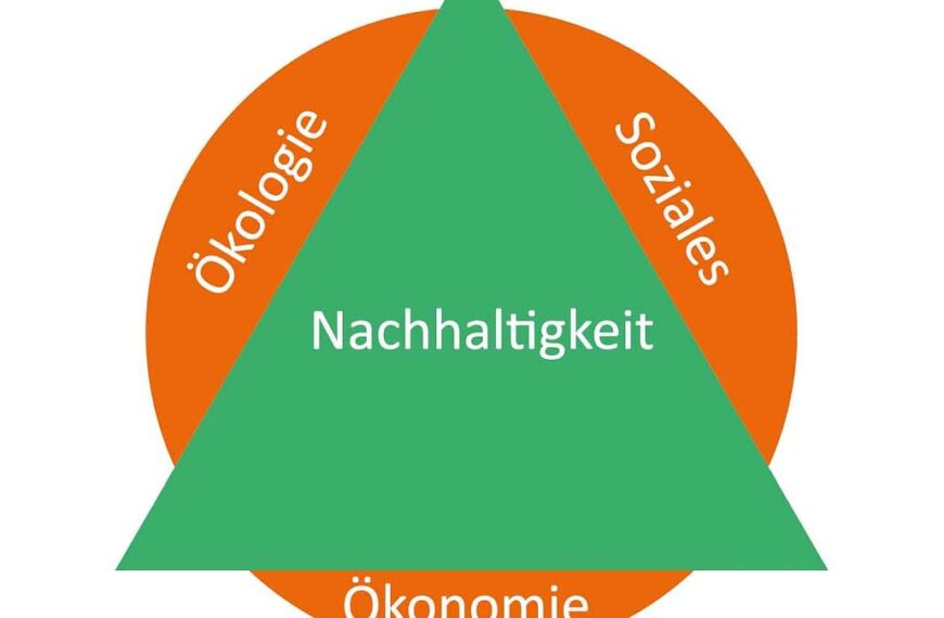 Was ist das Nachhaltigkeitsdreieck?