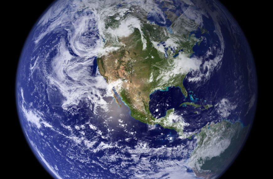 earth, planet, space