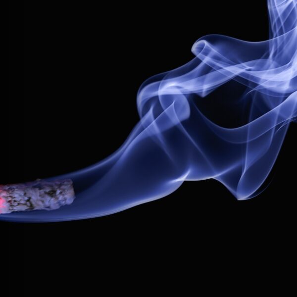 cigarette, smoke, burning cigarette